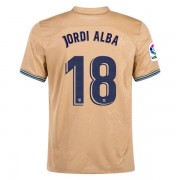 maillot de foot La Liga Barcelona 2022-23 Jordi Alba 18 maillot extérieur..